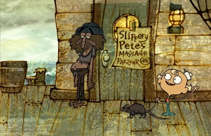 Удивительные злоключения Флэпджека (2008) через торрент скачать Удивительные злоключения Флэпджека (2008) мультфильм сериал через торрент скачать