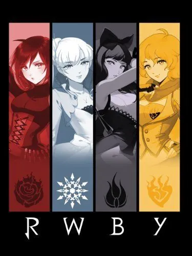 Красный белый чёрный жёлтый / RWBY (2012) сериал мультфильм аниме скачать через торрент в хорошем качестве