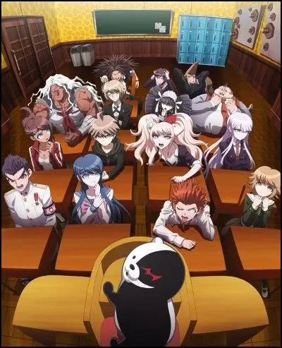 Школа отчаяния / Danganronpa: Kibou no Gakuen to Zetsubou no Koukousei The Animation (2013) сериал мультфильм аниме скачать через торрент в хорошем качестве