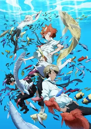 Радости рыбалки / Tsuritama (2012) сериал мультфильм аниме скачать через торрент в хорошем качестве