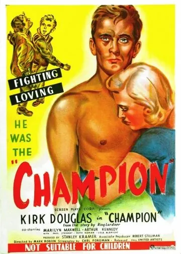 Чемпион / Champion (1949) фильм скачать через торрент в хорошем качестве