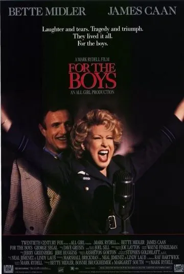Для парней / For the Boys (1991) фильм скачать через торрент в хорошем качестве