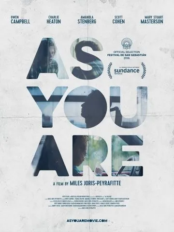 Как есть / As You Are (2016) фильм скачать через торрент в хорошем качестве