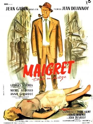Мегрэ расставляет сети / Maigret tend un piège (1958) фильм скачать через торрент в хорошем качестве