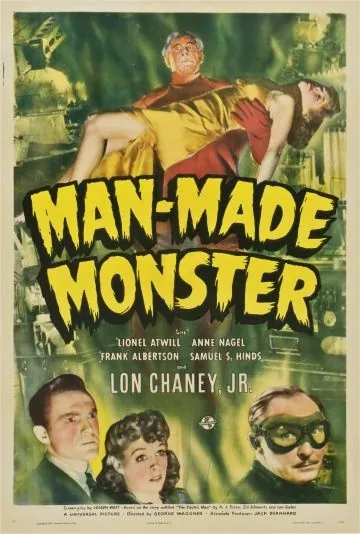Монстр, рожденный людьми / Man Made Monster (1941) фильм скачать через торрент в хорошем качестве