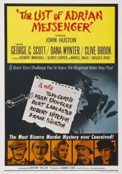 Список Эдриана Мессенджера / The List of Adrian Messenger (1963) фильм скачать через торрент в хорошем качестве