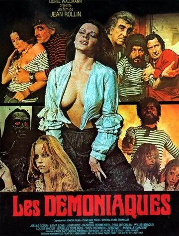 Бесноватые / Les démoniaques (1974) фильм скачать через торрент в хорошем качестве
