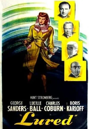 Соблазненный / Lured (1947) фильм скачать через торрент в хорошем качестве