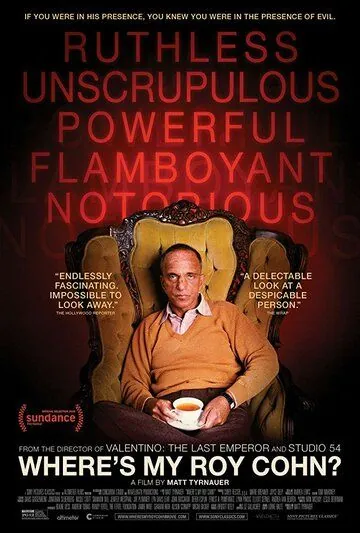 Где мой Рой Кон? / Where's My Roy Cohn? (2019) фильм скачать через торрент в хорошем качестве