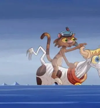 Корова, кот и океан (2006) через торрент скачать Корова, кот и океан (2006) мультфильм сериал через торрент скачать