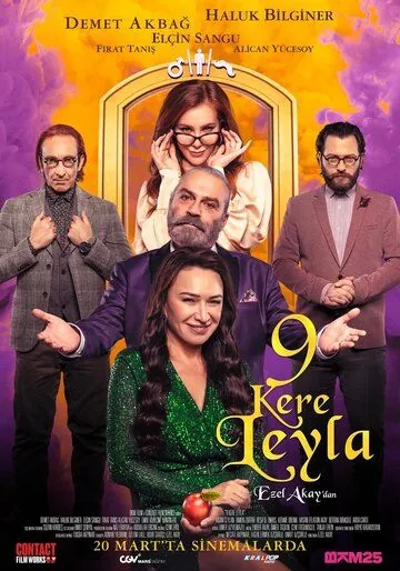 9 раз Лейла / 9 Kere Leyla (2020) фильм скачать через торрент в хорошем качестве