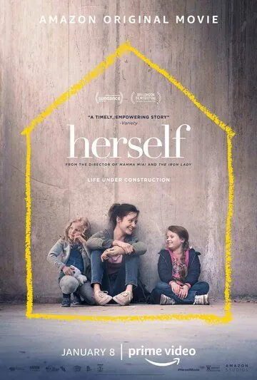 Сама по себе / Herself (2020) фильм скачать через торрент в хорошем качестве