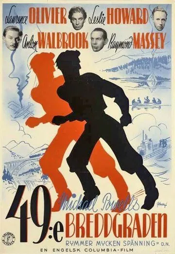 49-я параллель / 49th Parallel (1941) фильм скачать через торрент в хорошем качестве