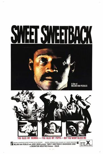 Скачать Свит Свитбэк: Песня мерзавца / Sweet Sweetback's Badass Song (1971) фильм через торрент на русском