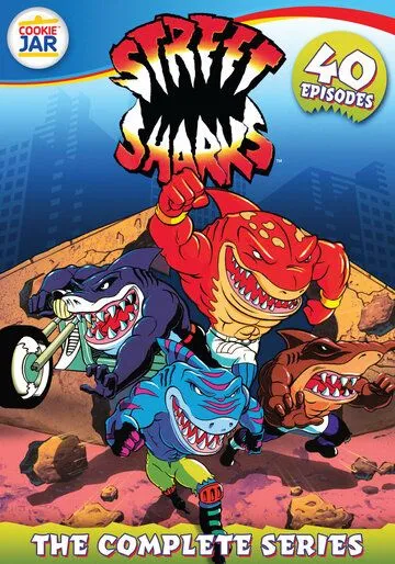 Уличные акулы / Street Sharks (1994) мультфильм скачать через торрент в хорошем качестве
