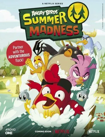 Angry Birds: Летнее безумие / Angry Birds Summer Madness 2022 скачать через торрент сериал мультфильм в хорошем качестве