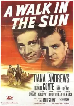 Прогулка под солнцем / A Walk in the Sun (1945) фильм скачать через торрент в хорошем качестве