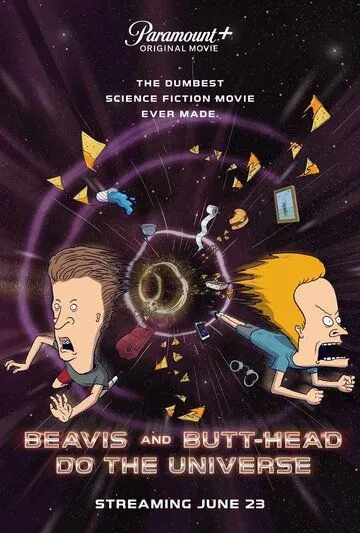 Бивис и Батт-Хед уделывают Вселенную / Beavis and Butt-Head Do the Universe (2022) мультфильм скачать через торрент в хорошем качестве