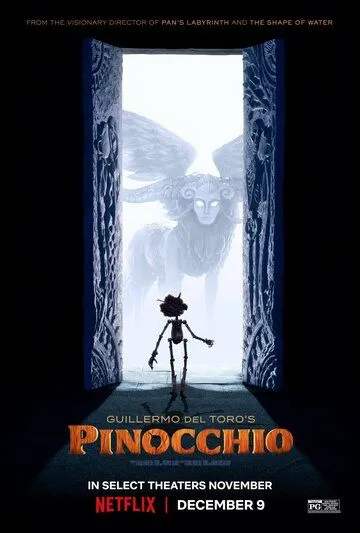 Пиноккио Гильермо дель Торо / Guillermo del Toro's Pinocchio (2022) мультфильм скачать через торрент в хорошем качестве