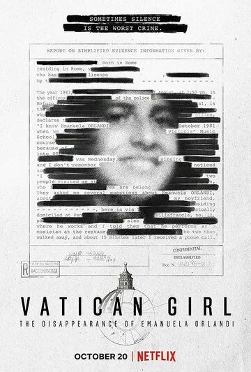 Девочка из Ватикана: исчезновение Эмануэлы Орланди / Vatican Girl: The Disappearance of Emanuela Orlandi (2022) сериал скачать через торрент в хорошем качестве