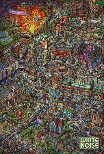 Белый шум / White Noise (2022) фильм скачать через торрент в хорошем качестве