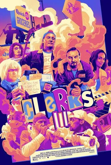 Клерки 3 / Clerks III (2022) фильм скачать через торрент в хорошем качестве