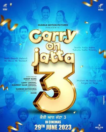 Вперёд, Джатт: Фильм третий / Carry on Jatta 3 (2023) фильм скачать через торрент в хорошем качестве