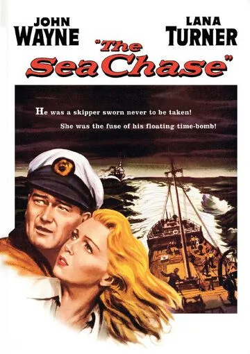 Морская погоня / The Sea Chase (1955) фильм скачать через торрент в хорошем качестве