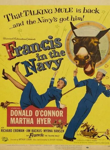Фрэнсис на флоте / Francis in the Navy (1955) фильм скачать через торрент в хорошем качестве