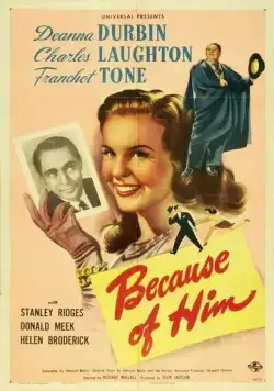 Из-за него / Because of Him (1946) фильм скачать через торрент в хорошем качестве