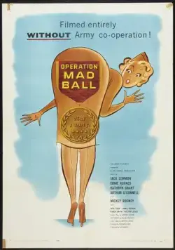 Операция «Безумная вечеринка» / Operation Mad Ball (1957) фильм скачать через торрент в хорошем качестве