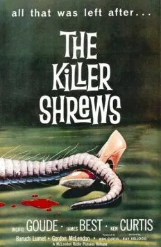 Землеройки-убийцы / The Killer Shrews (1959) фильм скачать через торрент в хорошем качестве