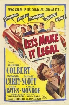 Давай сделаем это легально / Let's Make It Legal (1951) фильм скачать через торрент в хорошем качестве