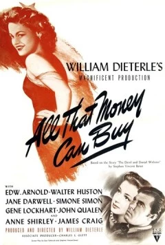 Дьявол и Дэниэл Уэбстер / All That Money Can Buy (1941) фильм скачать через торрент в хорошем качестве