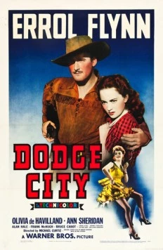 Додж-сити / Dodge City (1939) фильм скачать через торрент в хорошем качестве