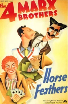 Лошадиные перья / Horse Feathers (1932) сериал скачать через торрент в хорошем качестве